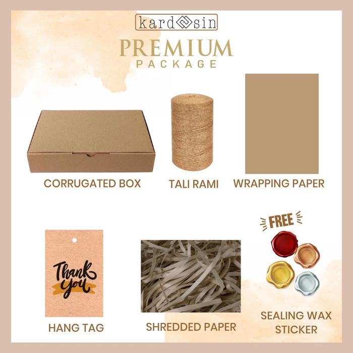Gambar [COKLAT] PREMIUM PACKAGE PAKET PACKAGING LENGKAP AESTHETIC PINTEREST - 20x10x5 cm, Coklat Thankyou dari kardoosin undefined Tokopedia