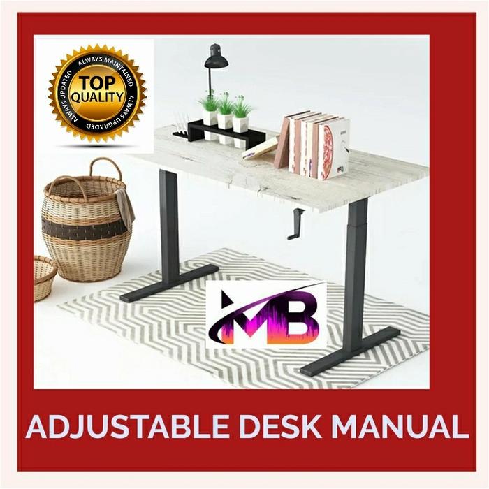 Gambar Meja elektrik otomatis adjustable Motorik Locjtek Meja kerja Elektrik - MANUAL dari MASTER BRACKET INDONESIA undefined Tokopedia