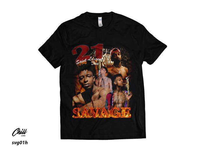 Gambar 21 SAVAGE 1 I KAOS I CUSTOM I MUSIK I HIPHOP I TSHIRT I GILDAN - XS dari chillnchills undefined Tokopedia