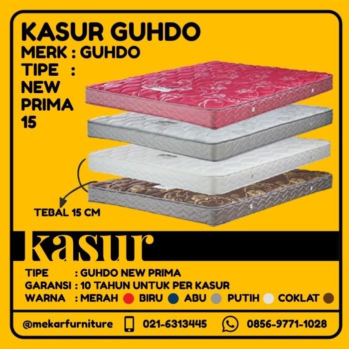 Gambar Kasur Spring Bed Guhdo New Prima 15 100 X 200 Mekar Furniture dari mekarfurniture undefined Tokopedia