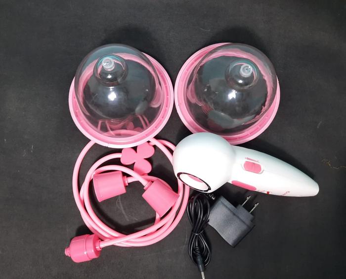 Gambar Alat Pembesar Payudara Vakum Breast Vaccuum Double Cup dari Raditya Sume Indonesia undefined Tokopedia