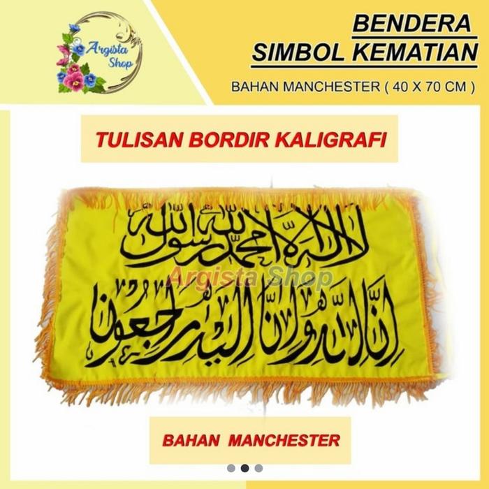 Jual Bendera Simbol Kematian Kuning Jakarta Timur Argistashop 