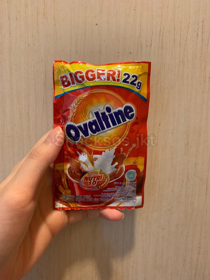 Gambar [SACHET PC] OVALTINE CHOCOLATE MALT DRINK 22gr HALAL dari Snacksos.jkt undefined Tokopedia