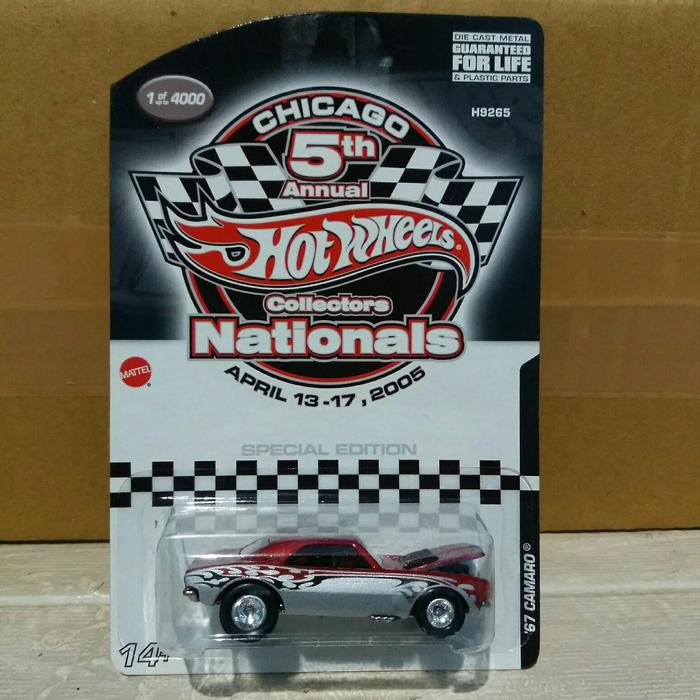 2005 HotWheels Chevy Camaro RLC 1969 Chevy Camaro SS. Hot Wheels