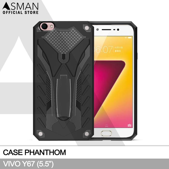 Gambar Hardcase Phantom VIVO Y67 | Transformer Kick Stand - Hitam dari Asman Acc undefined Tokopedia