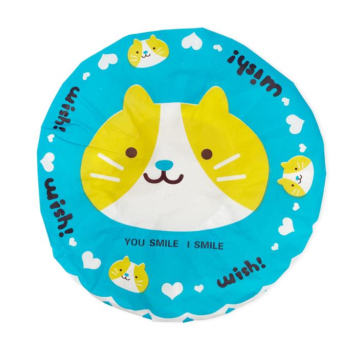 Gambar Scoop Shower Cap Karakter 0061510100 - kucing dari Scoop Ideas undefined Tokopedia