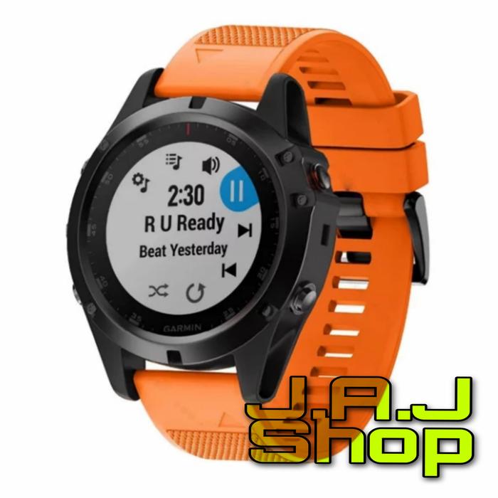 Strap Garmin Fenix Plus Saphir Armband STRAP TALI JAM RUBBER QUICK