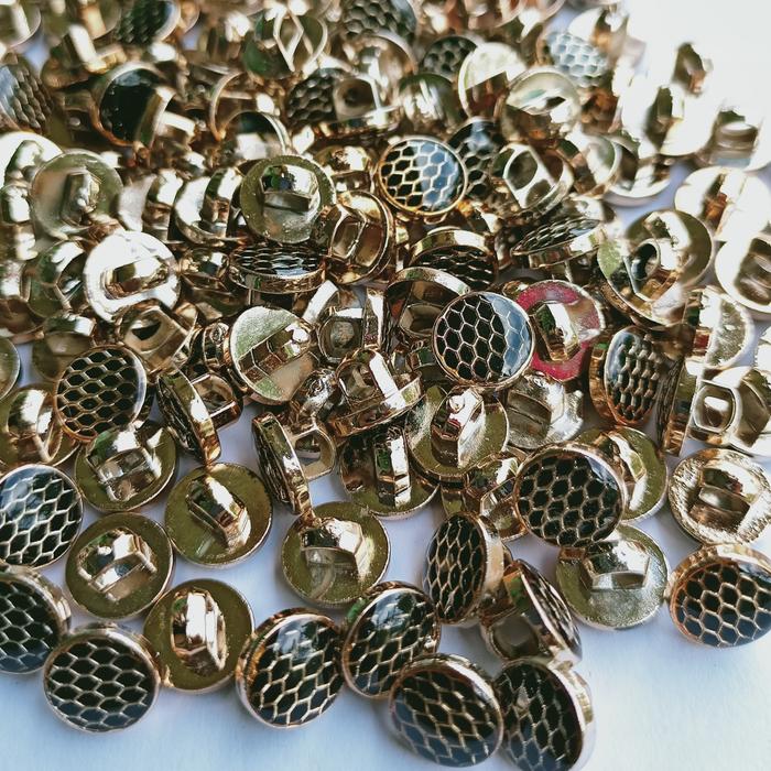 Gambar Kancing Import corak Hitam 50/100 pcs Diameter 11mm mm Motif Mutiara - 100 PCS dari RILINA SHOOP undefined Tokopedia