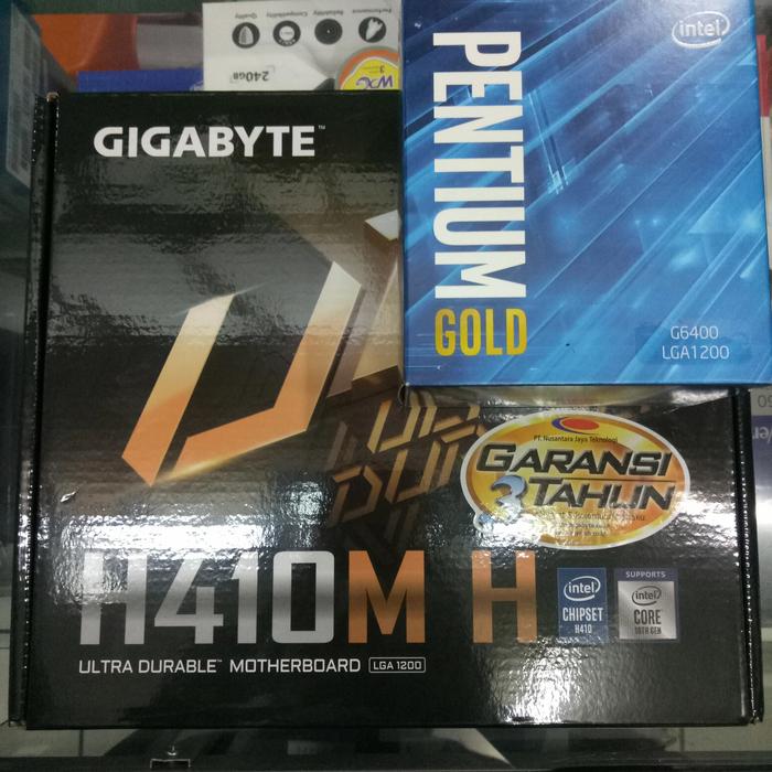 Gigabyte Intel Pentium G6400 Motherboard Intel Pentium Gold G6400