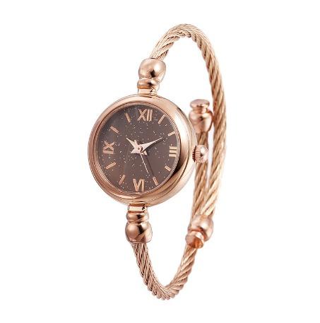 Gambar Semua Gratis - Jam Tangan Gelang / Jam Tangan Wanita / Fashion Wanita - Rosegold dari OS HOME undefined Tokopedia
