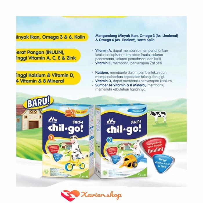 Gambar Chil*go Powder 1+ Vanila , Madu 300gr - Vanila dari xavierbabyshop undefined Tokopedia