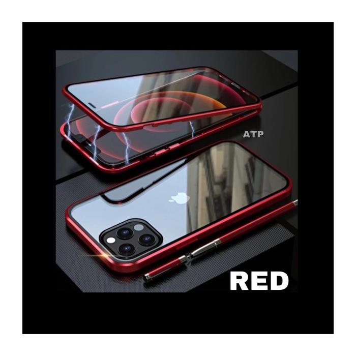 Gambar Case iphone 12 pro max double sided magnetic - Merah dari ATP Sport undefined 5 Tokopedia