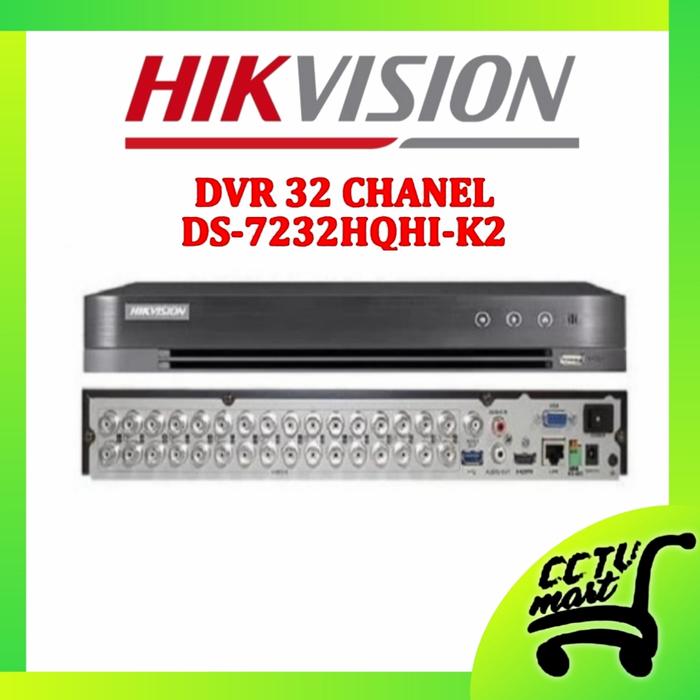 Jual HIKVISION DVR DS-7232HQHI-K2 32CH TURBO HD 32 CHANNEL Kota