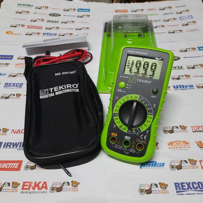 Jual Multimeter Digital Multitester Digital TEKIRO MS DM1907 Kota jual-multimeter-digital-multitester-digital-tekiro-ms-dm1907-kota