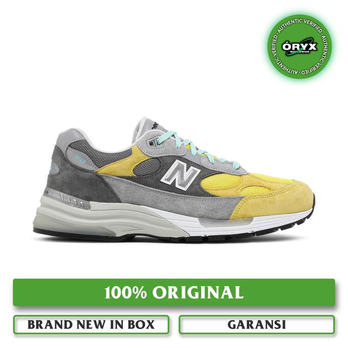 Jual New Balance 992 Made in USA x Amoeba Music x Nice Kicks Grey