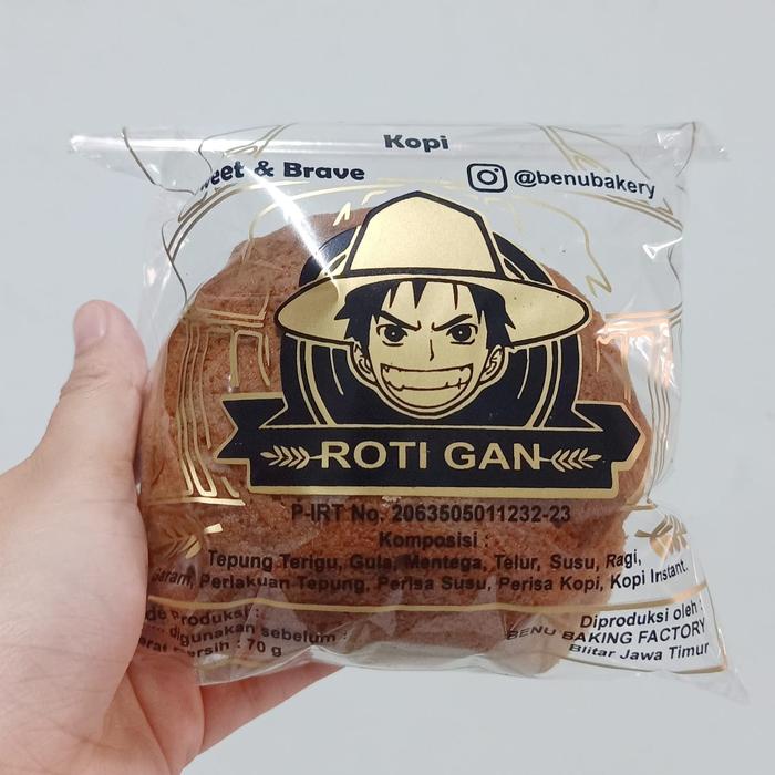 Gambar Roti Gan Asli Blitar (Coklat/Coklat Kacang/Original/Kopi) - Kopi dari Kensfood undefined Tokopedia