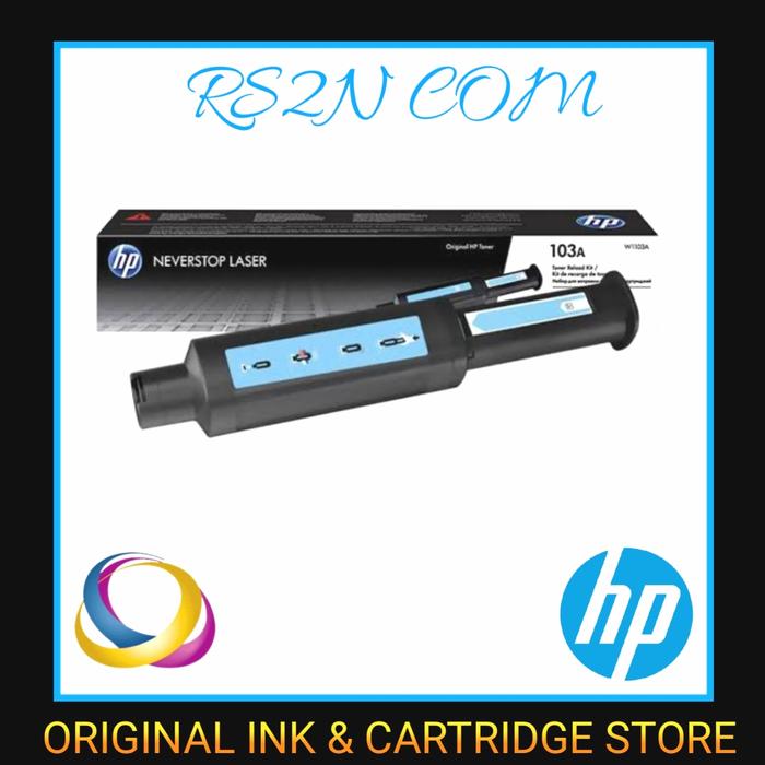 Jual HP 103A Black Neverstop Toner Reload Kit (W1103A) Original - Jakarta  Pusat - RS2N COM | Tokopedia