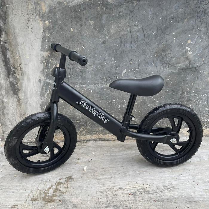 Gambar Balance Bike / Push Bike Mainan Sepeda Keseimbangan Anak bike kids bal - Hitam dari Lapak Gembira_NEW undefined Tokopedia