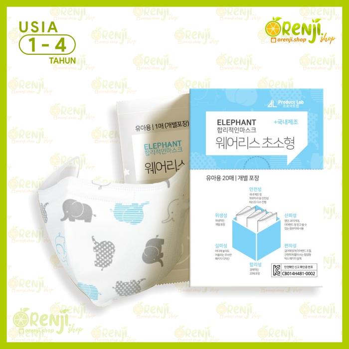 Gambar Masker bayi baby mask product lab-1 pcs dari OrenjiShopSaja undefined Tokopedia