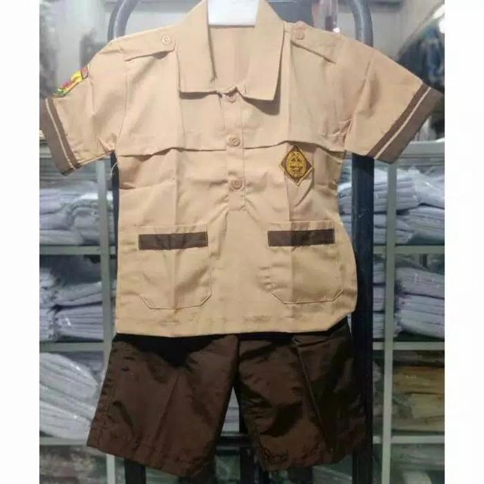 Gambar Baju pramuka siaga putra/putri 1stel - 1stel putra, kls 1 dari RIO SERAGAM SEKOLAH# undefined Tokopedia