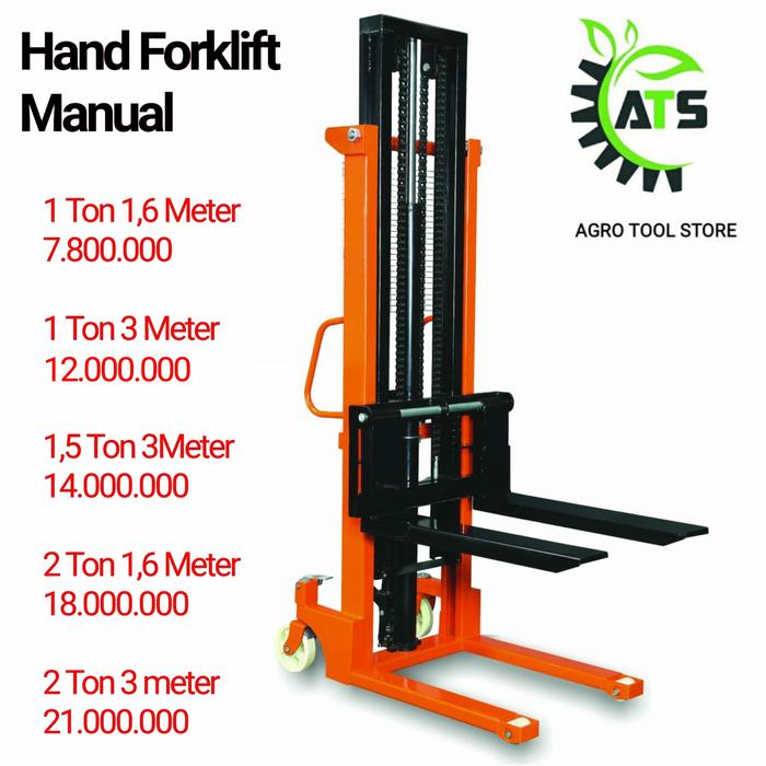 Hand Forklift Stacker Sukabumi