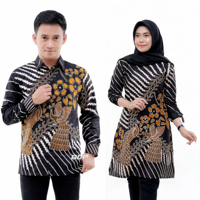 Gambar batik couple lamaran modern - 01 dari ZAN BATIK PEKALONGAN undefined Tokopedia
