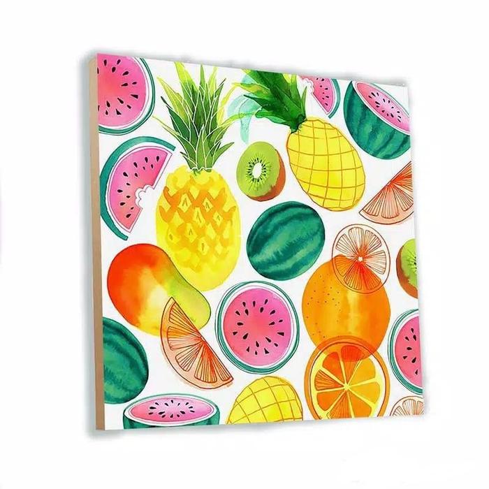 Gambar Hiasan Gantungan Dinding Rumah Wall Decoration Home Decor Kantor BUAH - 20x20 dari Makaira Store undefined Tokopedia