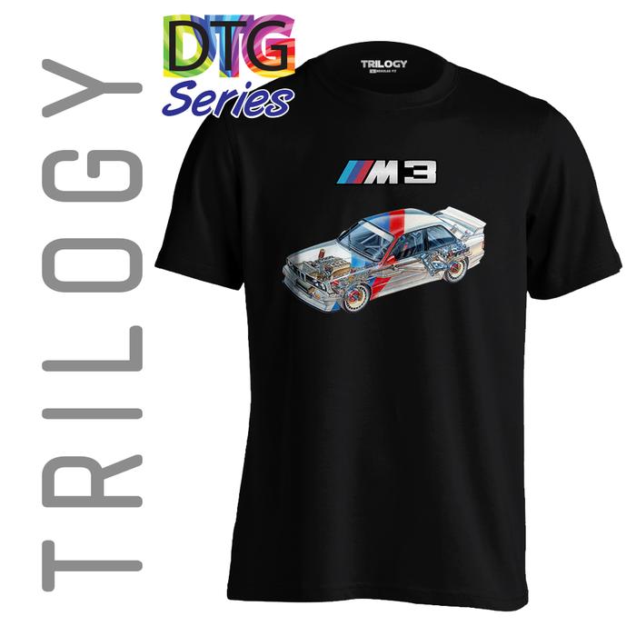 Gambar Kaos Brand Trilogy Automotive BMW M3 T-shirt Tshirt - Hitam, S dari TRILOGY WEAR undefined Tokopedia