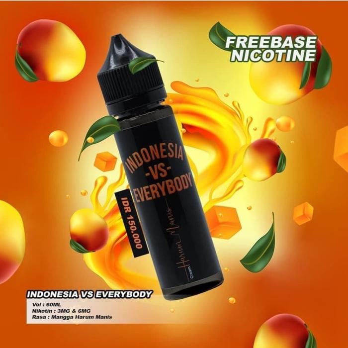 Gambar Liquid Indonesia VS Everybody Harum Manis 60ML - 3MG dari BroPong Vape undefined Tokopedia