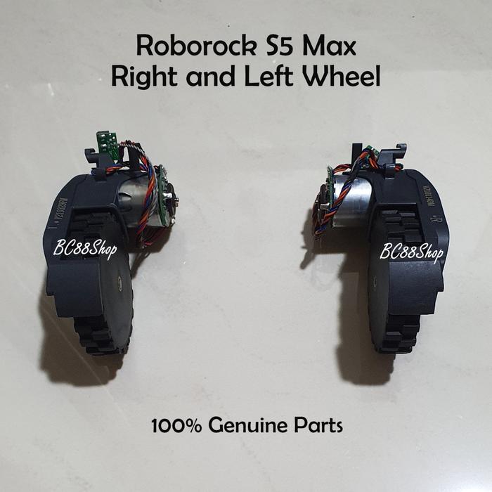 Gambar Original Roborock S5 S5 Max S6 S6 Pure S6 MaxV S7 Right and Left Wheel - S5 Max R+L dari BC88Shop undefined Tokopedia