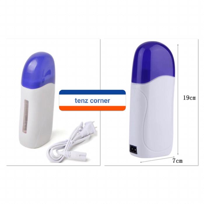 Gambar Perontok Bulu Roller Wax Depilatory Heater Pemanas Waxing Roll Single - Biru dari tenz corner undefined Tokopedia