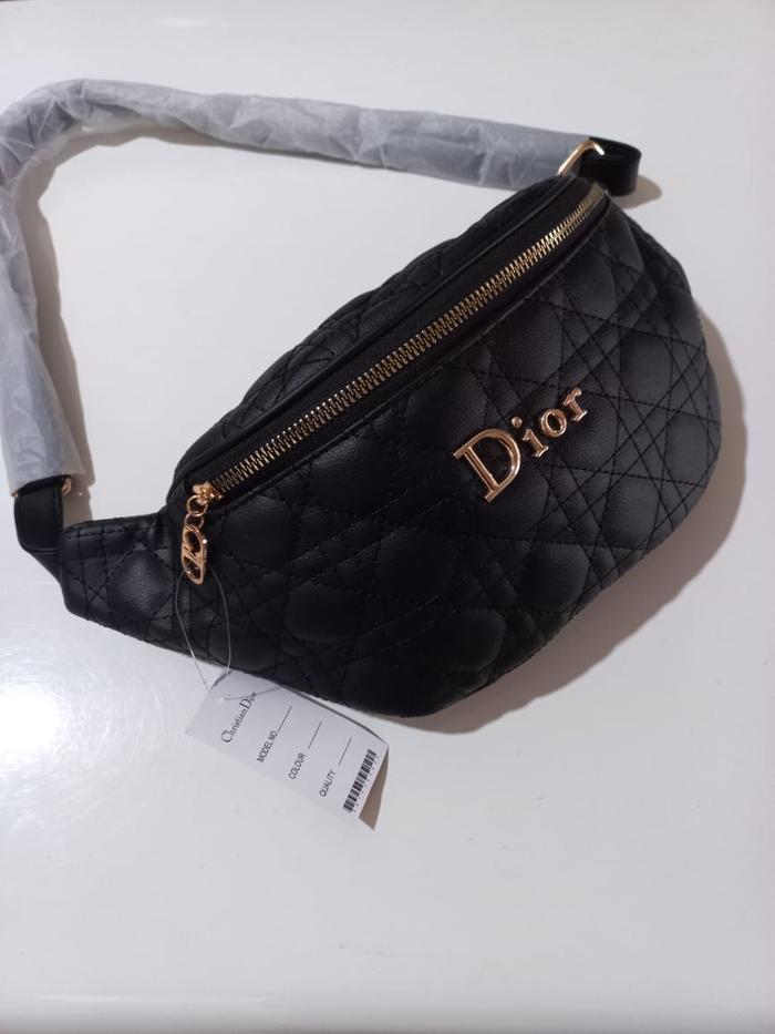 Gambar WAISTBAG/TAS BAHU/ TAS SELEMPANG DI*R REALPICT - Hitam dari Parna_Shop undefined Tokopedia