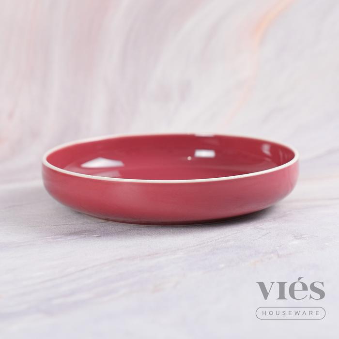 Gambar INDIGO PASTA BOWL - Red dari ViesHouseware undefined Tokopedia
