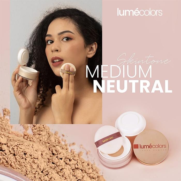 Gambar LUMECOLORS LOOSE POWDER - Medium Neutral dari Nusantara Shoppe undefined Tokopedia