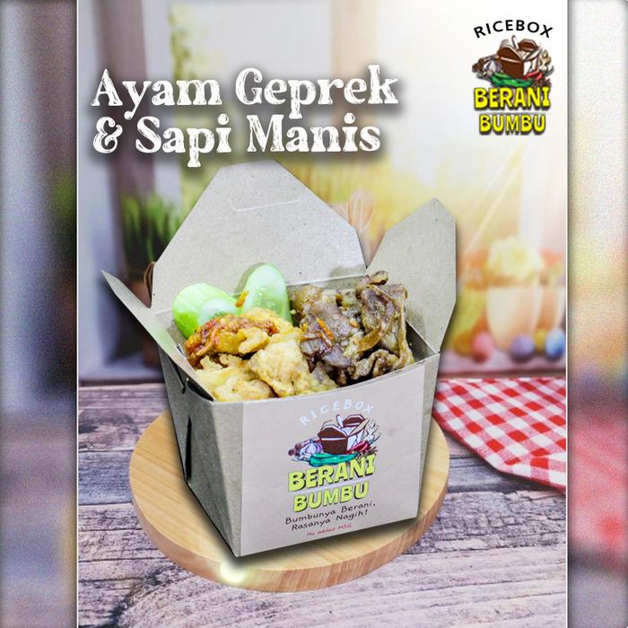 Gambar Paket Kenyang Nampol - Ori Manis dari Ricebox Berani Bumbu undefined 3 Tokopedia