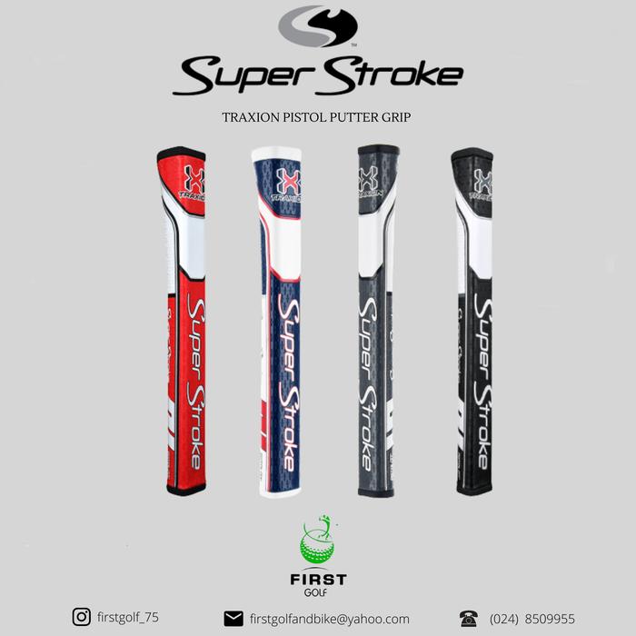 Gambar Super stroke traxion pistol golf grip putter - grey dari First Golf ID undefined Tokopedia
