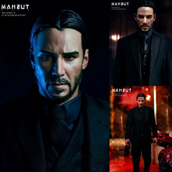Gambar MAXNUT STUDIO M005 1/6 JOHN WICK HEAD SCULPT FOR HOT TOYS FIGURE dari slashtoys.collection undefined Tokopedia