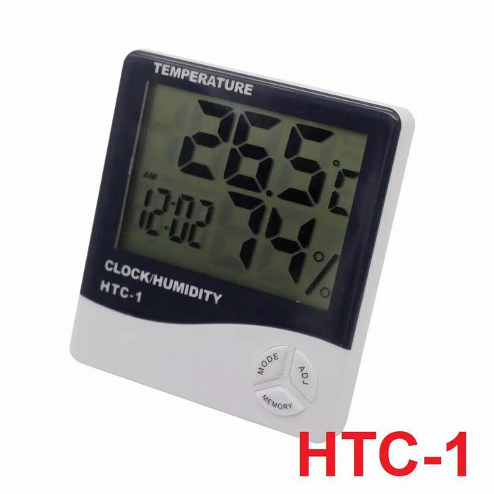 Gambar HTC-1 HTC-2 Termometer Higrometer jam Digital htc1 htc2 - HTC-1 dari VARUSS undefined Tokopedia