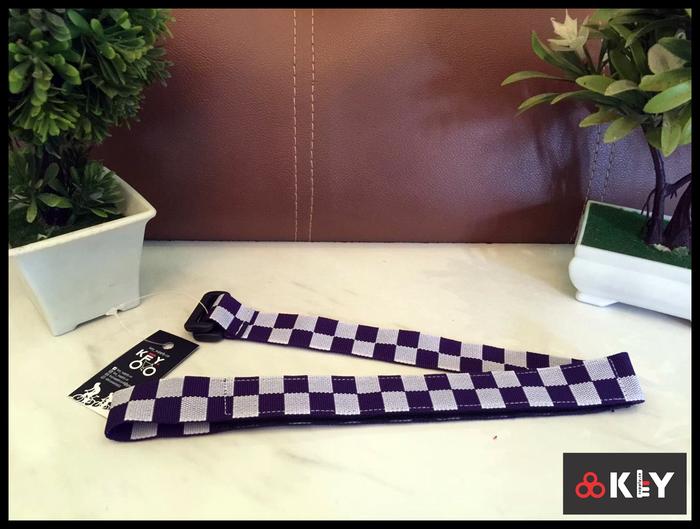 Gambar Velcro tali strap sepeda lipat frame dan ban keysupply kotak kotak - Kotak Ungu dari keyco fashion undefined Tokopedia