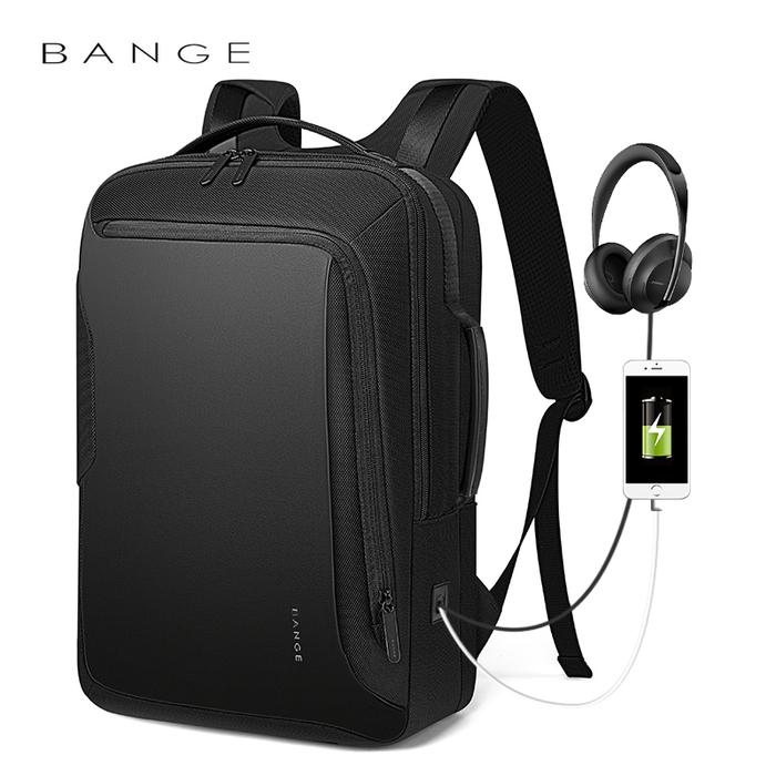 Gambar Tas Bange BGS51 Bag Backpack Ransel Laptop 15.6" Inch USB Anti Air dari Azurist undefined Tokopedia