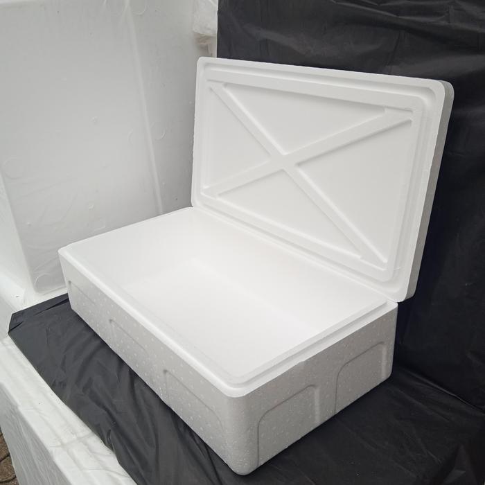 Gambar STYROFOAM BOX AG 75 pendek standard T 22 dari bahtera nusantara styrofoam undefined Tokopedia