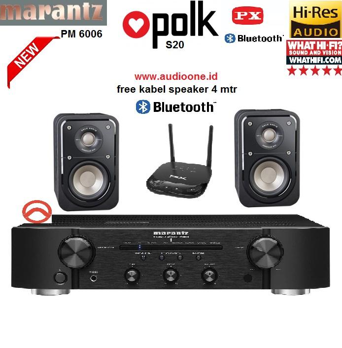 Jual Paket stereo marantz pm6006 polk 