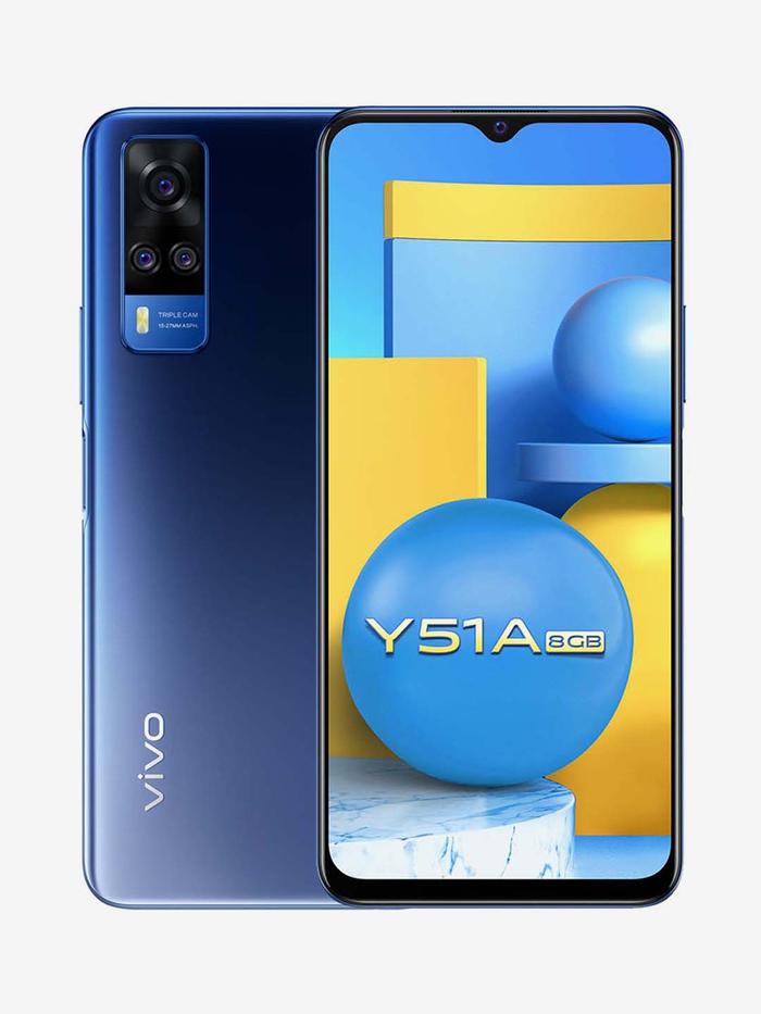 Gambar Vivo Y51A ram 8Gb memori 128Gb Garansi 1 tahun (NEW) - Hitam dari MIC Mobile Shop undefined Tokopedia