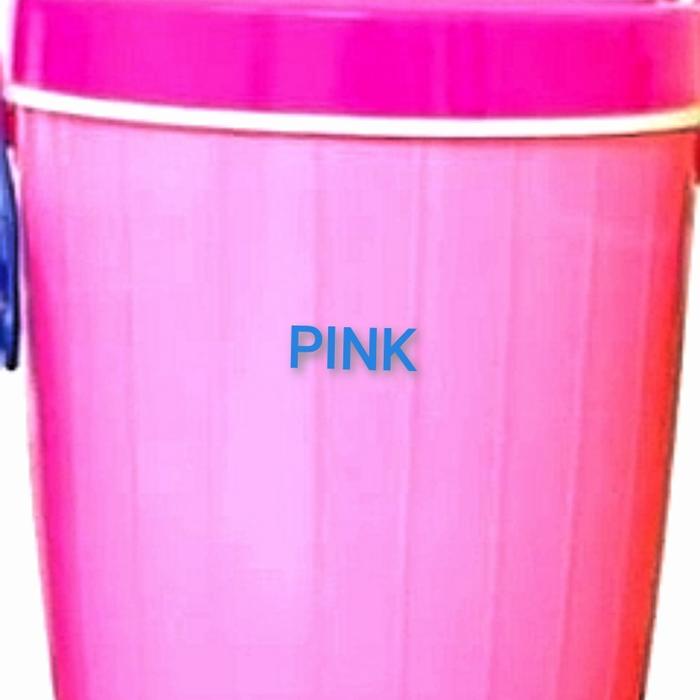 Gambar RICE BUCKET USA SCP 17 LITER ORISINIL - PINK dari Sumber Indo Plastik undefined Tokopedia