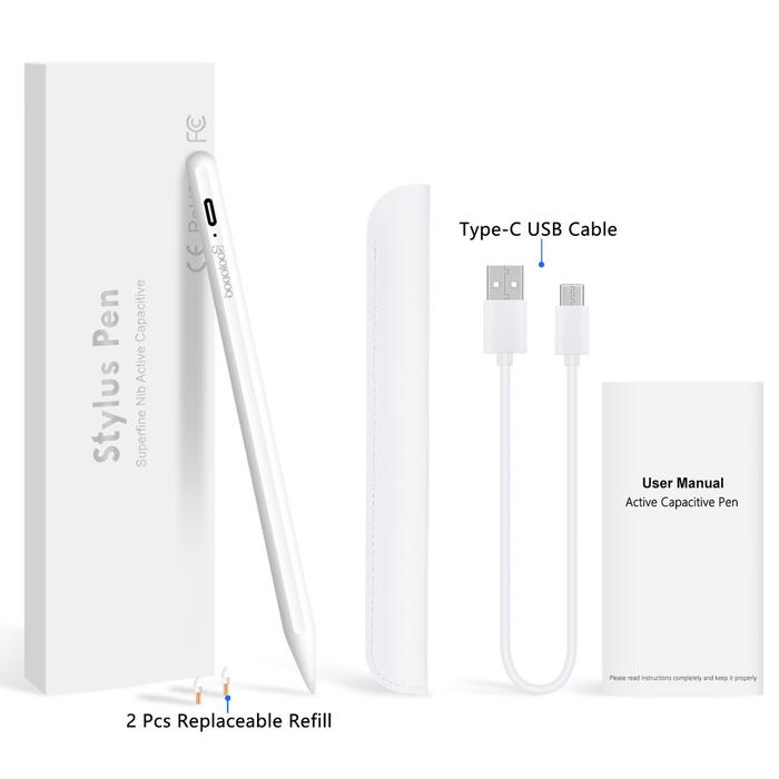 Gambar GOOJODOQ Stylus GD9 Palm Rejection  for iPad 2018-2025 - Putih dari Goojodoq Professionals undefined Tokopedia