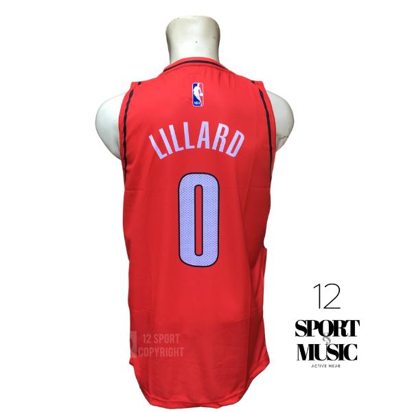 Gambar 12 SPORT - Jersey Basket NBA Portland Trailblazers Statement 20/21 - LILLARD - 0, M dari Toko 12 Sport undefined Tokopedia