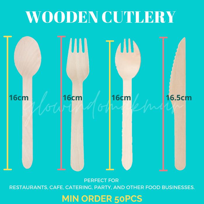 Gambar Sendok Makan Kayu Garpu Makan Kayu Wooden Spoon Wooden Fork Sendok Kay - Sendok Siku 9.6 dari Glowindo Makmur Abadi undefined Tokopedia