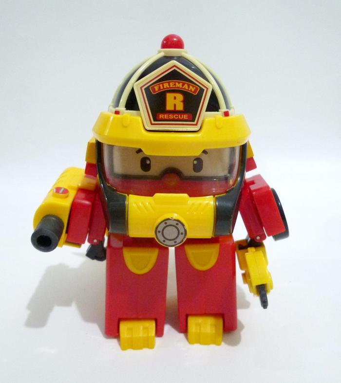 Gambar Action Figure Roy Action Pack Super Fireman Robocar Poli Original dari Lilnuttree_NEW undefined Tokopedia