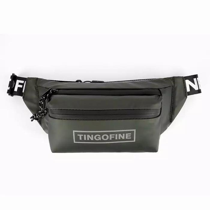 Gambar Tas Selempang Waistbag TINGOFINE original Import Murah - Hijau dari starBoxs undefined Tokopedia