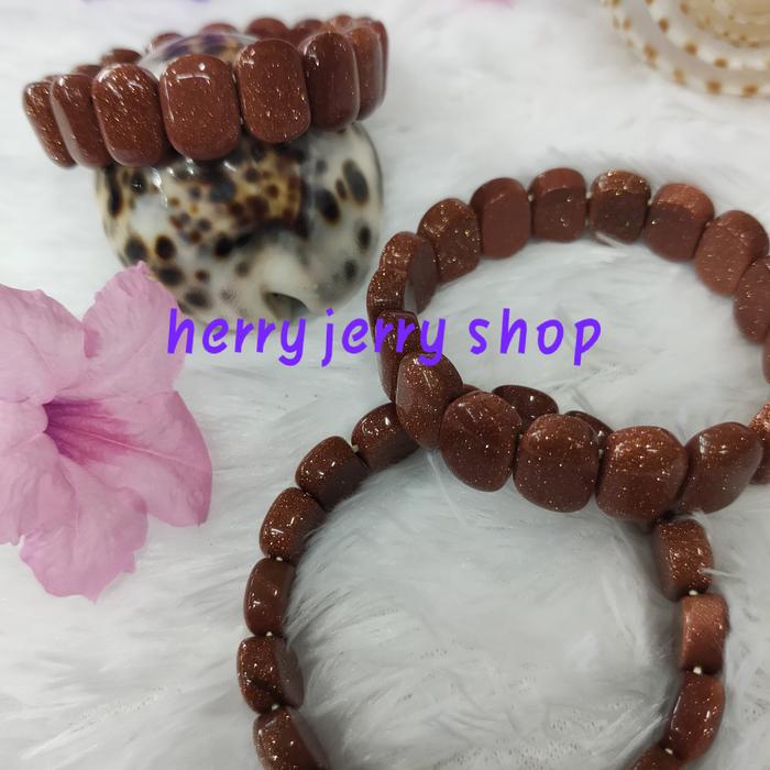 Jual Gelang Batu Pasir Emas Buat Cewek Jakarta Utara Herry Jerry Shop Tokopedia